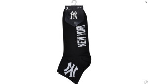 Шкарпетки New York Yankees 3 pk Quarter чорний Уні 35-38 15100003-1002