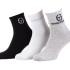 Шкарпетки Sergio Tacchini 3-pack чорний, білий, сірий Жін 36-39 13841244-1