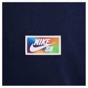 Футболка Nike SB (темно-синя) FV3501-410