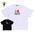 Футболка A Bathing Ape Camo Ape Face Sta Tee Blue 1L30110009