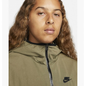Куртка Nike Sportswear Tech Woven Full-Zip Lined Hooded Jacket Olive DQ4340-222