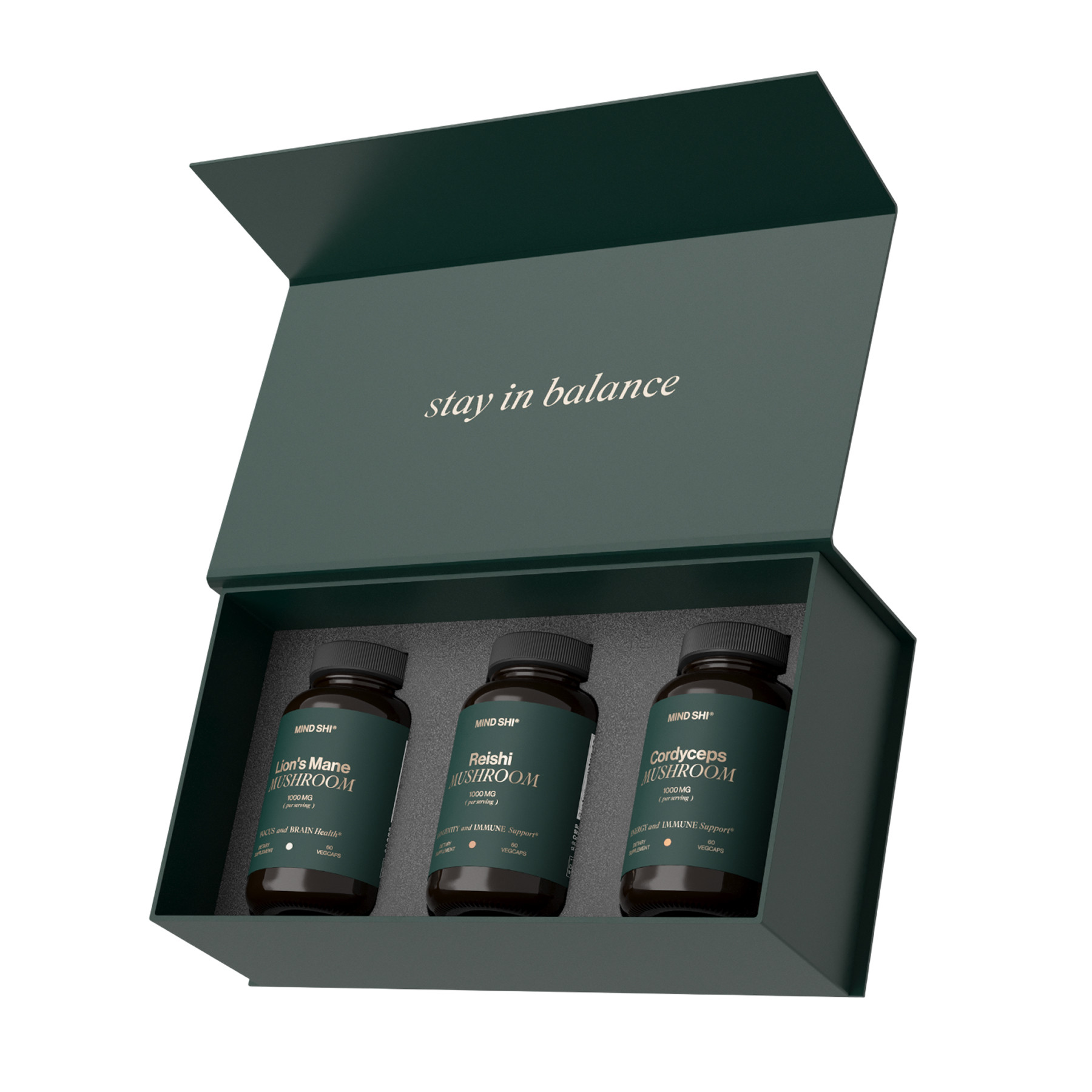 Набір для здоров'я Mind Shi MIND SHI Mushroom Premium Box 2023-10-5558