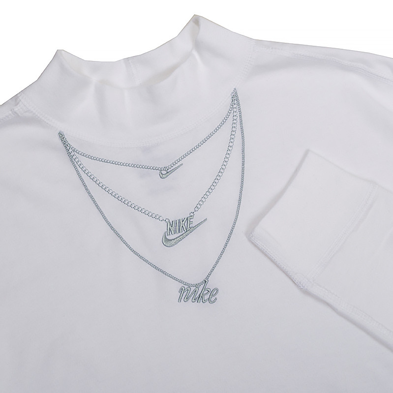 Кофта Nike W NSW TEE LS MOCK LX DM2792-100