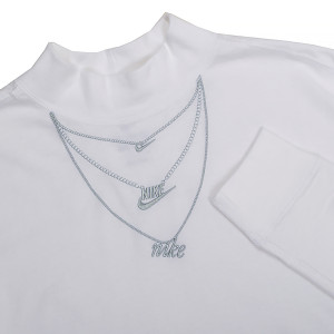 Кофта Nike W NSW TEE LS MOCK LX DM2792-100