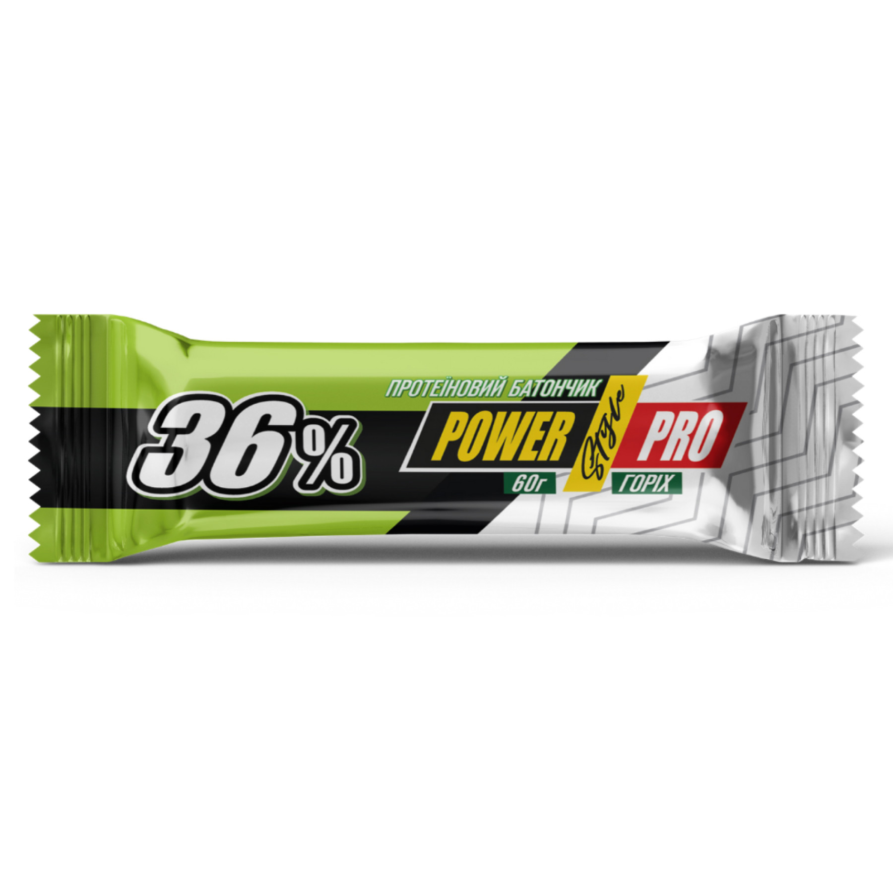 Батончик Power Pro Protein Bar 36% - 60g Hazelnut 2023-10-5467