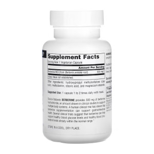 Капсули Source Naturals Berberine 500 mg - 60 caps 2023-10-5147