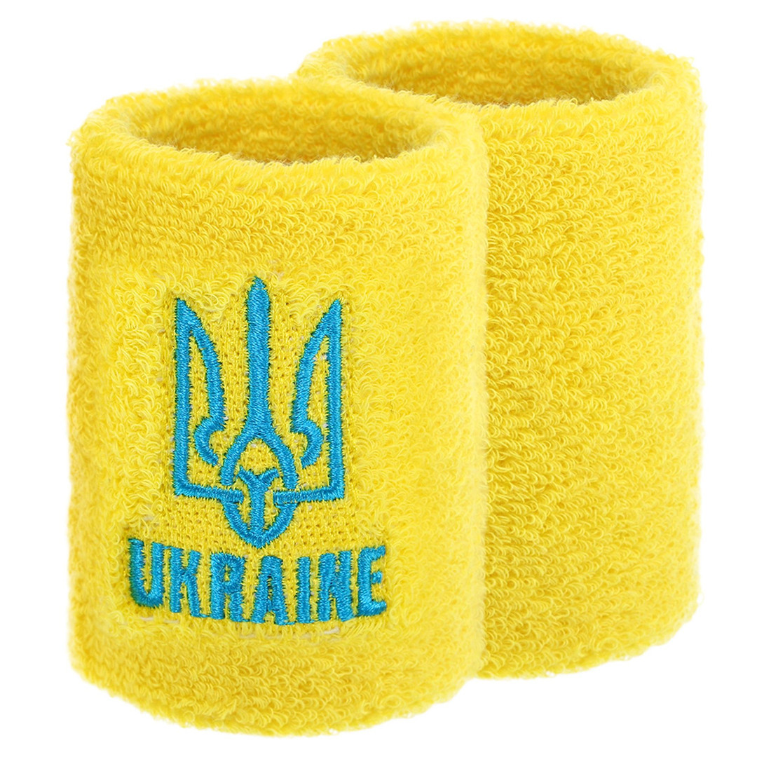 Напульсник спортивний махровий UKRAINE BC-9282-Y 1шт BC-9282-Y