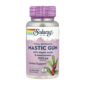 Капсули Solaray Mastic Gum Extract 500mg - 45 vcaps 2023-10-5274