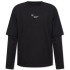 Футболка Black crewneck T-shirt from Off-White OMAB087F23