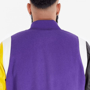 Бомбер JORDAN DNA ШКІРА ТА ВОВНА AT9958-504