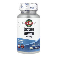 Софт гелеві капсули KAL Lactase Enzyme 250mg - 60 softgels 2023-10-5695