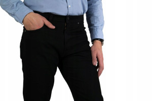 Джинси Arizona Stretch Jeans W120NP023 Wrangler 38/34 Чорний W120NP023