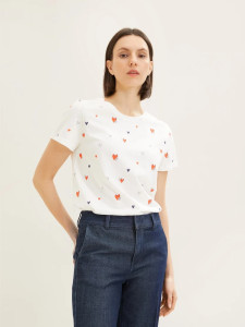 Футболка 1035378-31252 Tom Tailor L Білий 1035378-31252