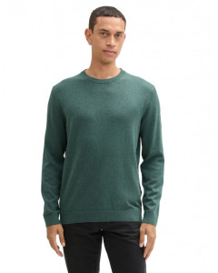 Кофта men's Pullover sweater 1039805-30358 Tom Tailor L Зелений 1039805-30358