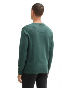 Кофта men's Pullover sweater 1039805-30358 Tom Tailor L Зелений 1039805-30358