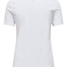 Футболка ONLKITA LIFE REG S/S HALF SEQ TOP JRS 15242222-Bright White-Print:DECADENT ONLY M Білий 15242222-BRIGHT WHITE-PRI
