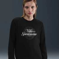 Світшот жіночий Nike Sportswear Club Fleece Graphic Crew Black HV2342-010