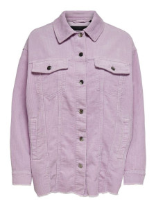 Сорочка ONLBITTEN LIFE CORD SHACKET PNT NOOS 15182101 Orchid Bloom ONLY M Бузковий 15182101ORCHIDBLOOM