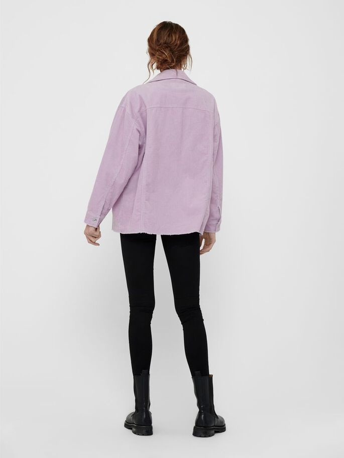 Сорочка ONLBITTEN LIFE CORD SHACKET PNT NOOS 15182101 Orchid Bloom ONLY M Бузковий 15182101OrchidBloom