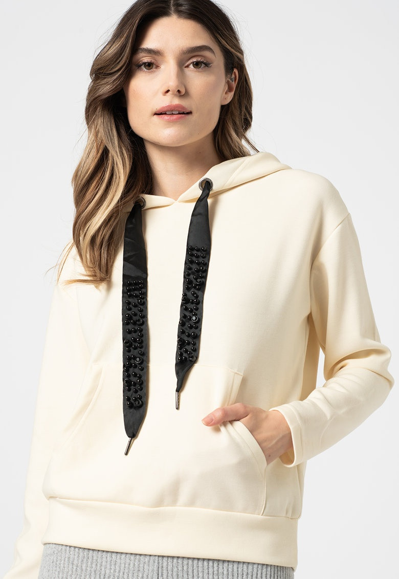 Толстовка ONLFANCY L/S HOOD SWT 15193315-Tofu ONLY S Бежевий 15193315-Tofu