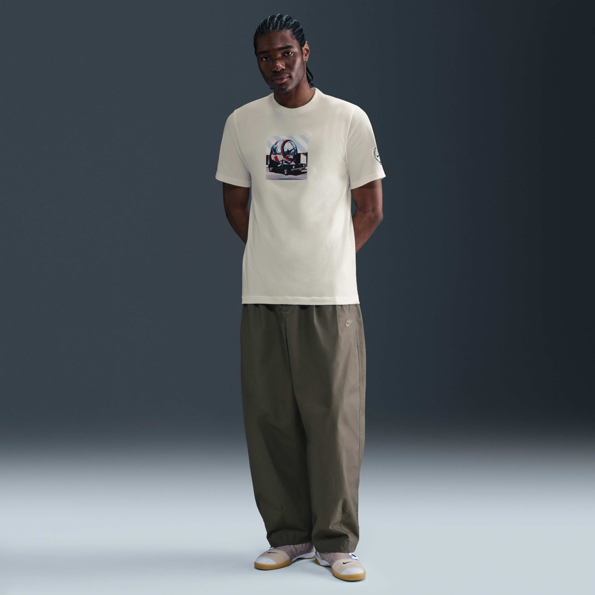 Футболка чоловіча Nike Total 90 Beige HV1709-133