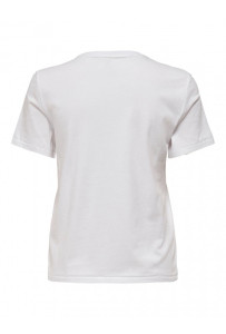 Футболка ONLKITA REG S/S LEFLEUR TOP BOX JRS 15254498-Bright White-Print:FLEUR ONLY XS Білий 15254498-BRIGHT WHITE-PRI