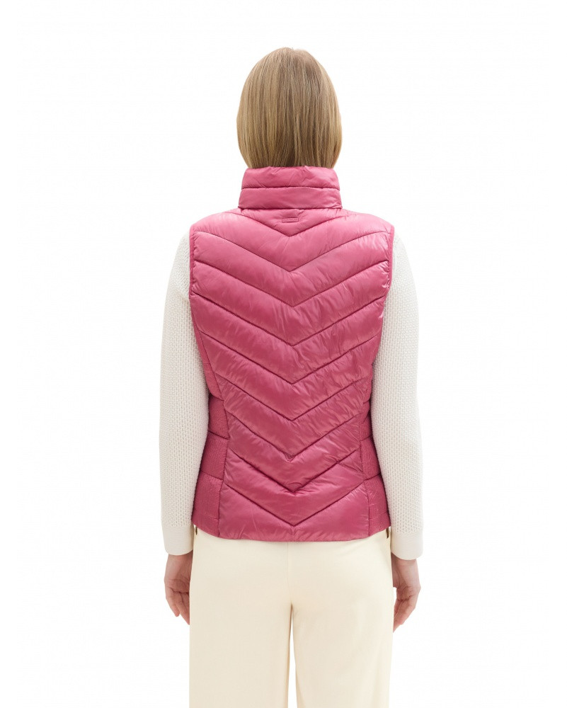 Безрукавка LIGHT WEIGHT VEST 1041486-16348 Tom Tailor L Розовий 1041486-16348