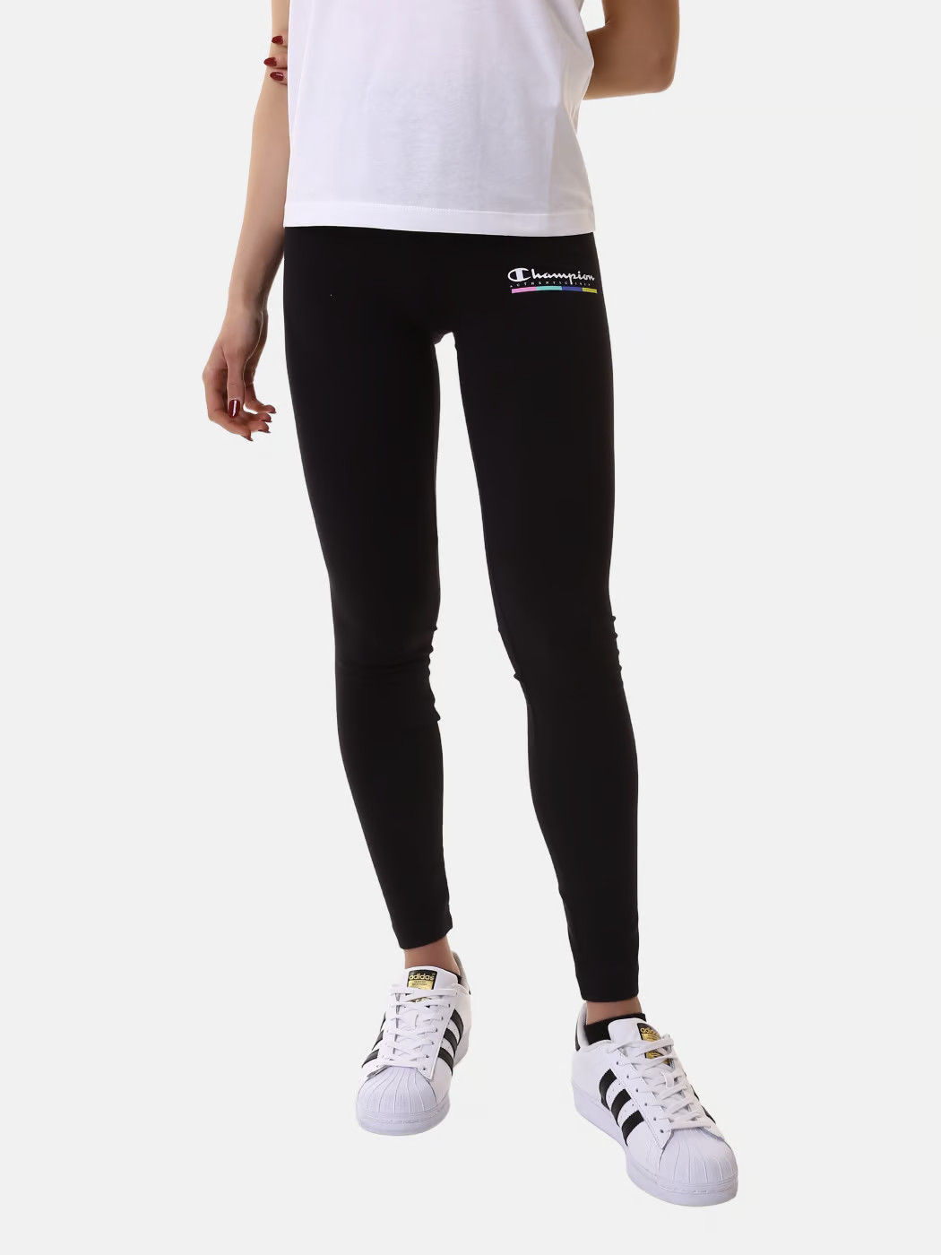 Лосини leggings 117107-KK001 Champion L Чорний 117107-KK001