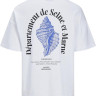 Футболка Jack & Jones JORMILOS TEE SS CREW NECK SN 12256330-BrightWhite