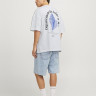 Футболка Jack & Jones JORMILOS TEE SS CREW NECK SN 12256330-BrightWhite