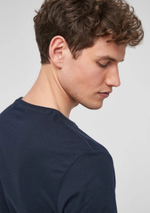 Футболка 130.11.899.12.130.2057430-5978 s.Oliver L Темно-синій 130.11.899.12.130.2057430