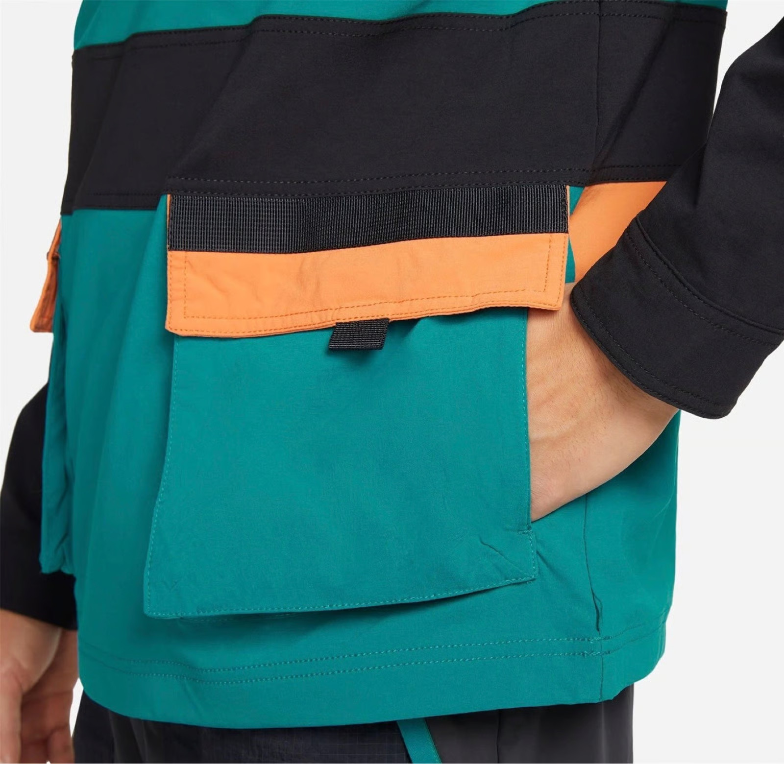 Анорак Nike Chelsea Hype Jacket Mens Black/Turquoise DD8365-467