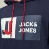 Худі JCOLOGAN SWEAT HOOD AW22 SN 12216327-Navy Blazer Jack&Jones L Темно-синій 12216327-NAVY BLAZER
