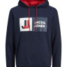 Худі JCOLOGAN SWEAT HOOD AW22 SN 12216327-Navy Blazer Jack&Jones L Темно-синій 12216327-NAVY BLAZER