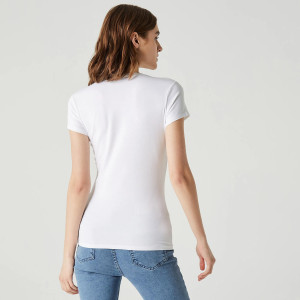 Футболка жіноча Lacoste T-Shirt White TF221414B 34 TF221414B