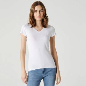 Футболка жіноча Lacoste T-Shirt White TF221414B 34 TF221414B