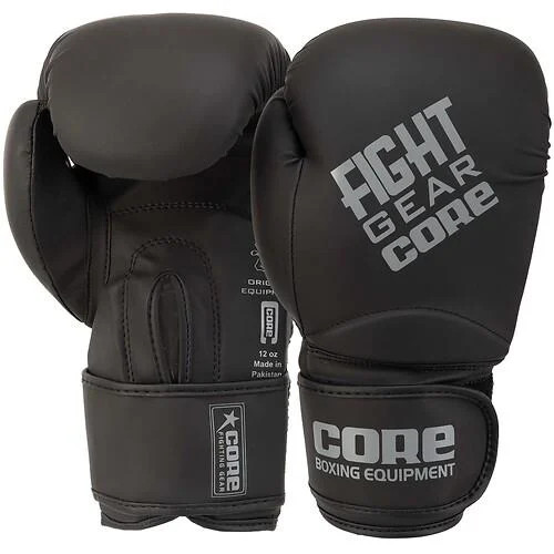 Рукавиці для боксу BO-5259 Zelart 12 Чорний BO-5259