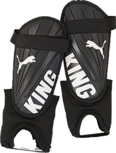 Щитки Puma King IS Ankle чорний, білий L (зріст 155-175 см) (030932-01) 030932-01