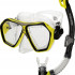 Набір маска і трубка Aqua Speed Blaze + Borneo 60320 жовтий, чорний Уні OSFM 618-18