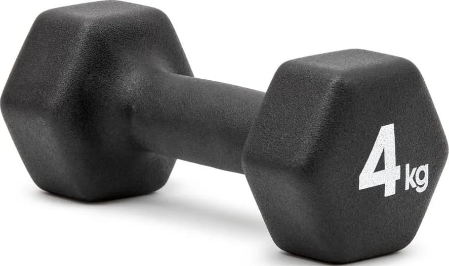 Гантелі Adidas Dumbbells чорний Уні 4 кг ADWT-11404-NL