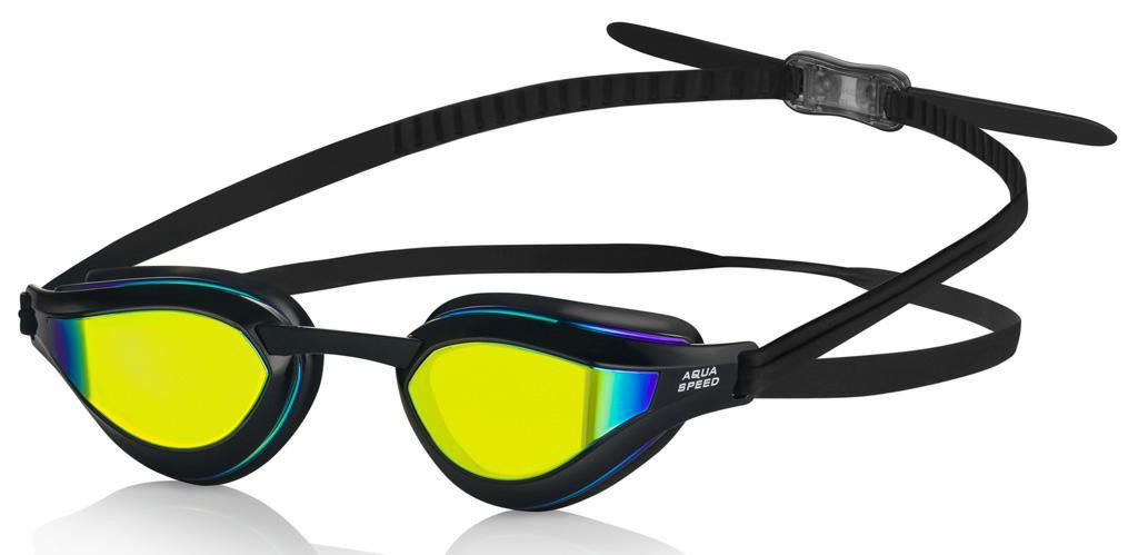 Окуляри для плавання Aqua Speed RAPID MIRROR 6987 чорний Уні OSFM 193-07