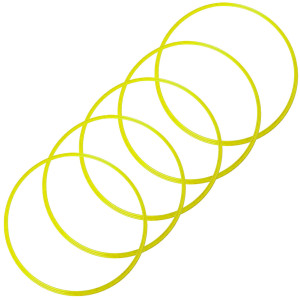 Кільця тренувальні Agility Sports Coordination Rings d-48 cm Pack 5шт 228053