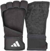 Рукавиці для тренінгу Adidas Open Back Training Gloves чорний Уні S ADGB-15061