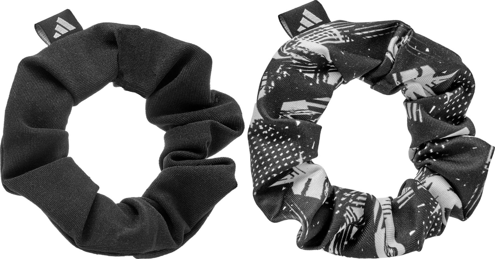 Резинка для волосся Adidas Hair Scrunchies 2pk чорний, білий Жін One Size ADAC-16500
