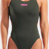 Купальник закритий для жінок Arena TEAM SWIMSUIT SWIM TECH SOLID темно-зелений Жін 40 004763-609
