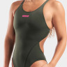 Купальник закритий для жінок Arena TEAM SWIMSUIT SWIM TECH SOLID темно-зелений Жін 40 004763-609