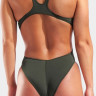 Купальник закритий для жінок Arena TEAM SWIMSUIT SWIM TECH SOLID темно-зелений Жін 40 004763-609