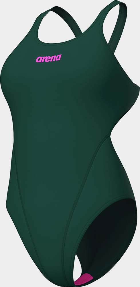 Купальник закритий для жінок Arena TEAM SWIMSUIT SWIM TECH SOLID темно-зелений Жін 40 004763-609