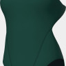 Купальник закритий для жінок Arena TEAM SWIMSUIT SWIM TECH SOLID темно-зелений Жін 40 004763-609