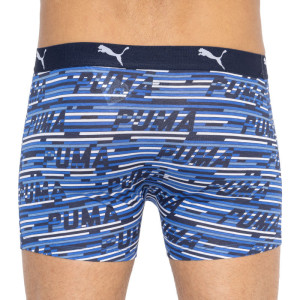 Труси-боксери Puma LOGO AOP BOXER 2P синій, білий Чол L 501003001-010